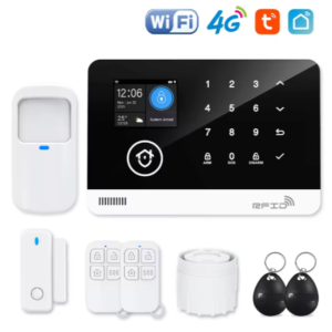 Smart security alarm system for home & business